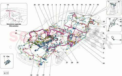 Part Diagram for Ferrari 294234