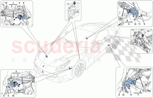 Part Diagram for Ferrari 263090