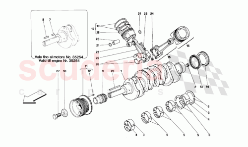 Part Diagram for Ferrari 157873