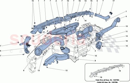 Part Diagram for Ferrari 85374600