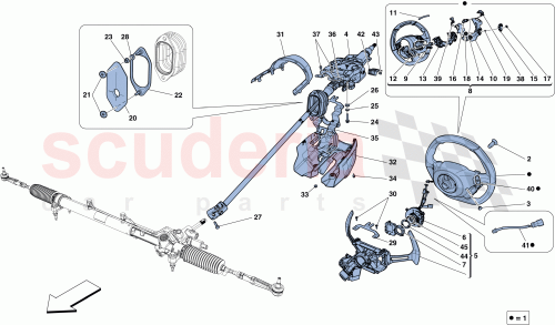 Part Diagram for Ferrari 85330900