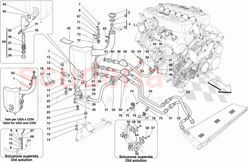Part Diagram for Ferrari 246353