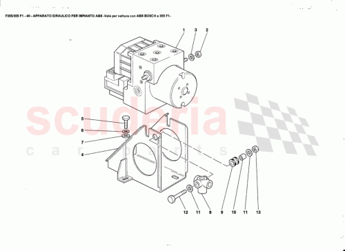 Part Diagram for Ferrari 170638