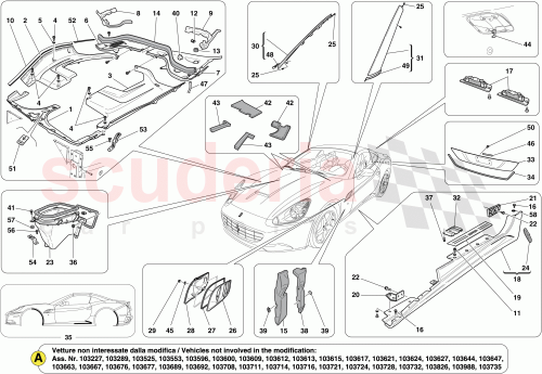 Part Diagram for Ferrari 82529300
