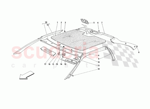 Part Diagram for Ferrari 139517