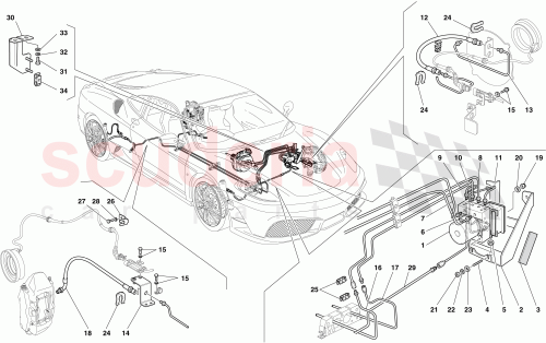 Part Diagram for Ferrari 226697