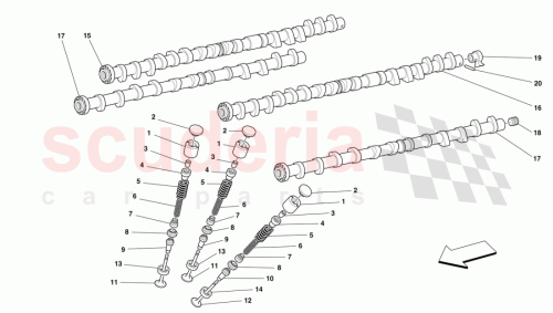 Part Diagram for Ferrari 159284