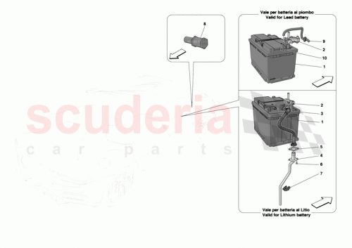 Part Diagram for Ferrari 849322