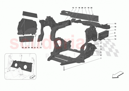 Part Diagram for Ferrari 985873957