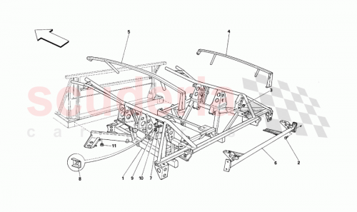 Part Diagram for Ferrari 144725