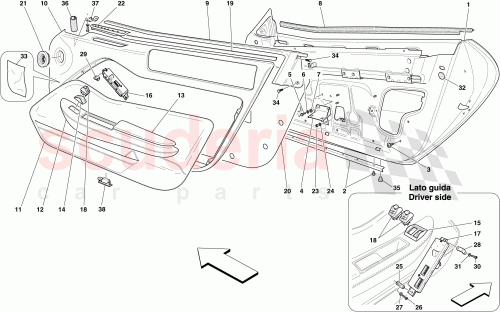 Part Diagram for Ferrari 82342212