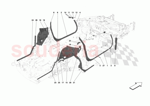 Part Diagram for Ferrari 985774426
