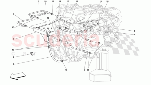 Part Diagram for Ferrari 155262