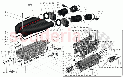 Part Diagram for Ferrari 298429