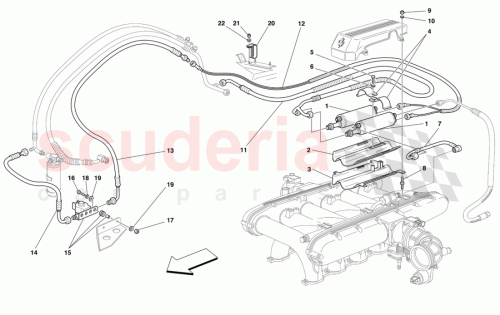 Part Diagram for Ferrari 65990200