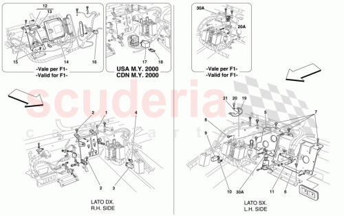 Part Diagram for Ferrari 179196