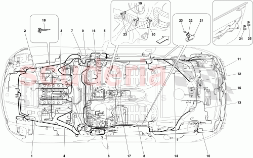 Part Diagram for Ferrari 259915