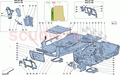 Part Diagram for Ferrari 86654900