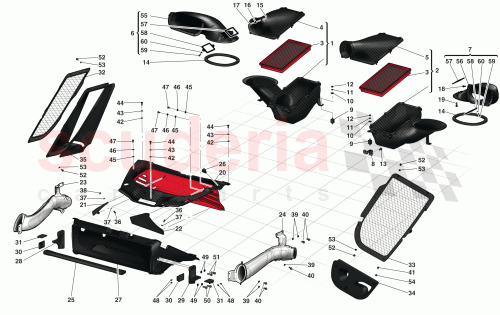 Part Diagram for Ferrari 86039600