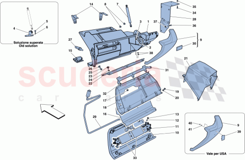 Part Diagram for Ferrari 84625900