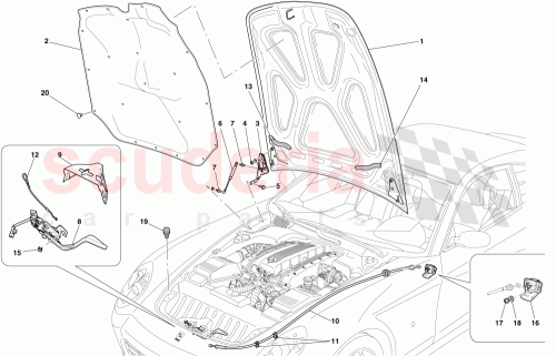 Part Diagram for Ferrari 67005600