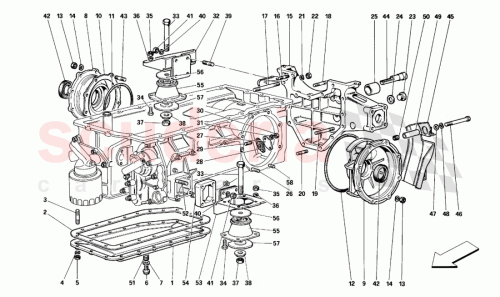 Part Diagram for Ferrari 155455