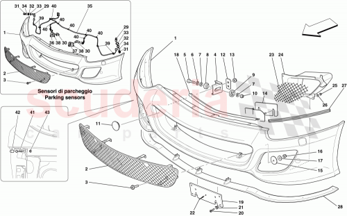 Part Diagram for Ferrari 83757010