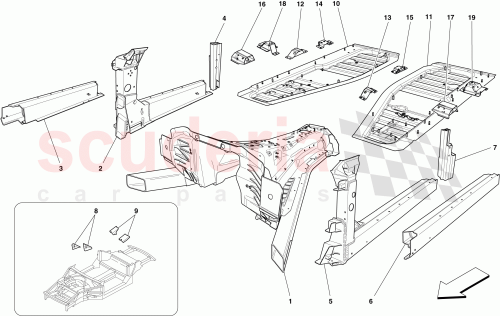 Part Diagram for Ferrari 985261237