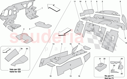 Part Diagram for Ferrari 69969700