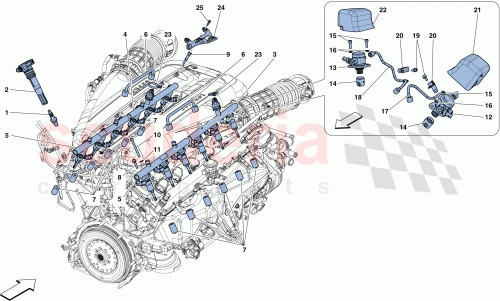 Part Diagram for Ferrari 329945