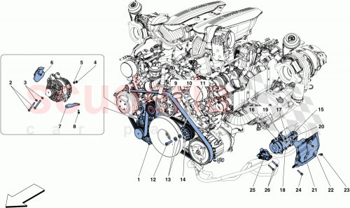 Part Diagram for Ferrari 281995