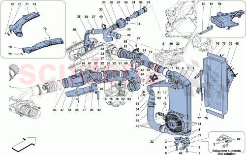 Part Diagram for Ferrari 315495