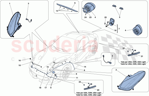 Part Diagram for Ferrari 297798