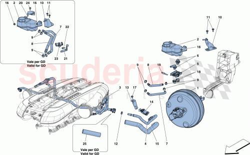 Part Diagram for Ferrari 333937