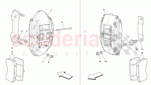 Part Diagram for Ferrari 181542