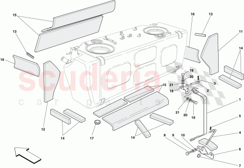Part Diagram for Ferrari 195708