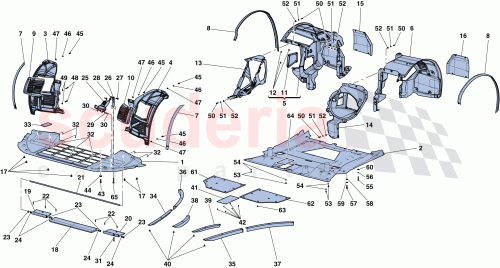 Part Diagram for Ferrari 12642424