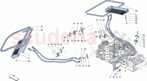 Part Diagram for Ferrari 85744500