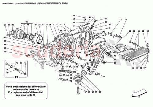 Part Diagram for Ferrari 179650