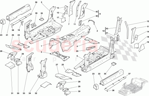 Part Diagram for Ferrari 67157811