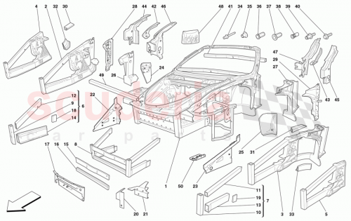 Part Diagram for Ferrari 65900200