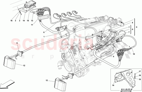Part Diagram for Ferrari 229081