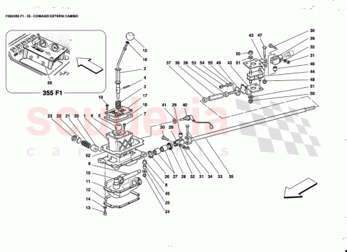 Part Diagram for Ferrari 164540
