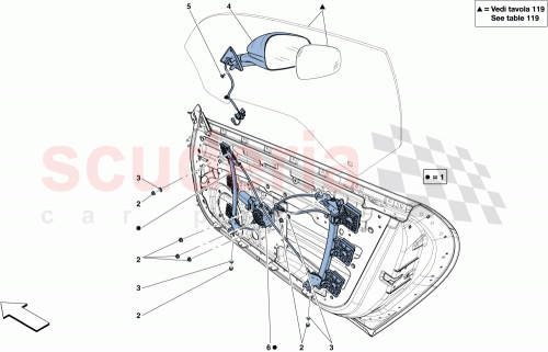 Part Diagram for Ferrari 83419910