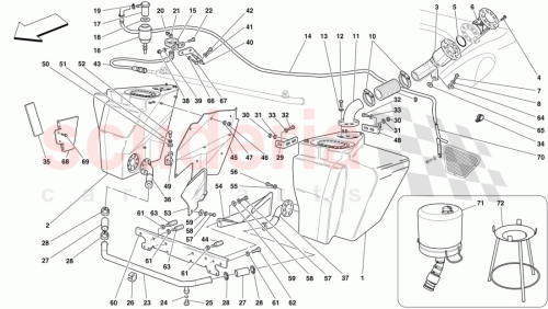 Part Diagram for Ferrari 181495