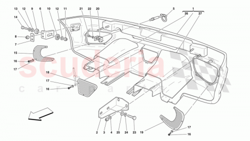 Part Diagram for Ferrari 181454
