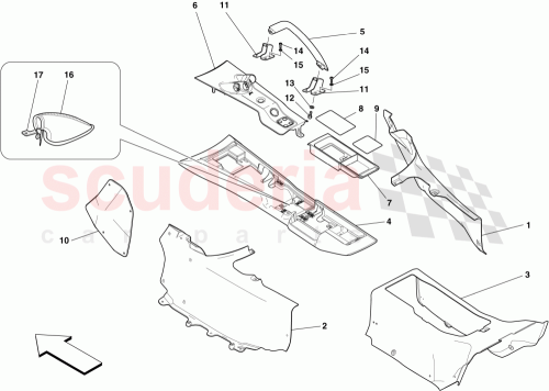 Part Diagram for Ferrari 83213500