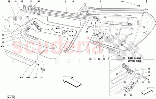 Part Diagram for Ferrari 83287500
