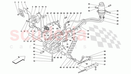 Part Diagram for Ferrari 68313900
