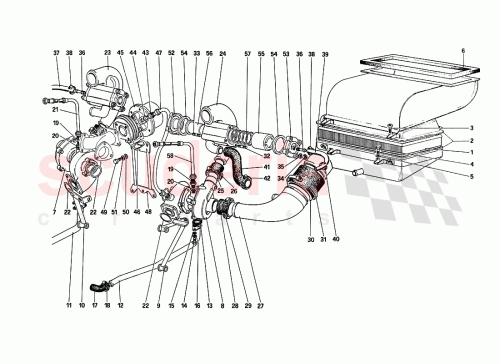 Part Diagram for Ferrari 10298360